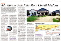 Ada Garam Ada Pula Trem Uap di Madura