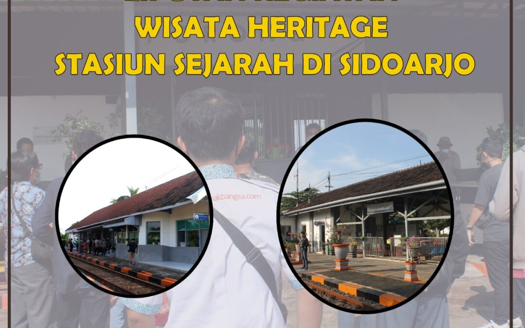 Wisata Heritage Stasiun KA di Sidoarjo